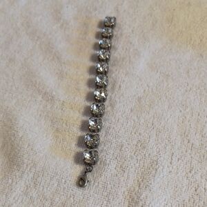 Hand Crafted Silver Bracelet Crystal Bracelet